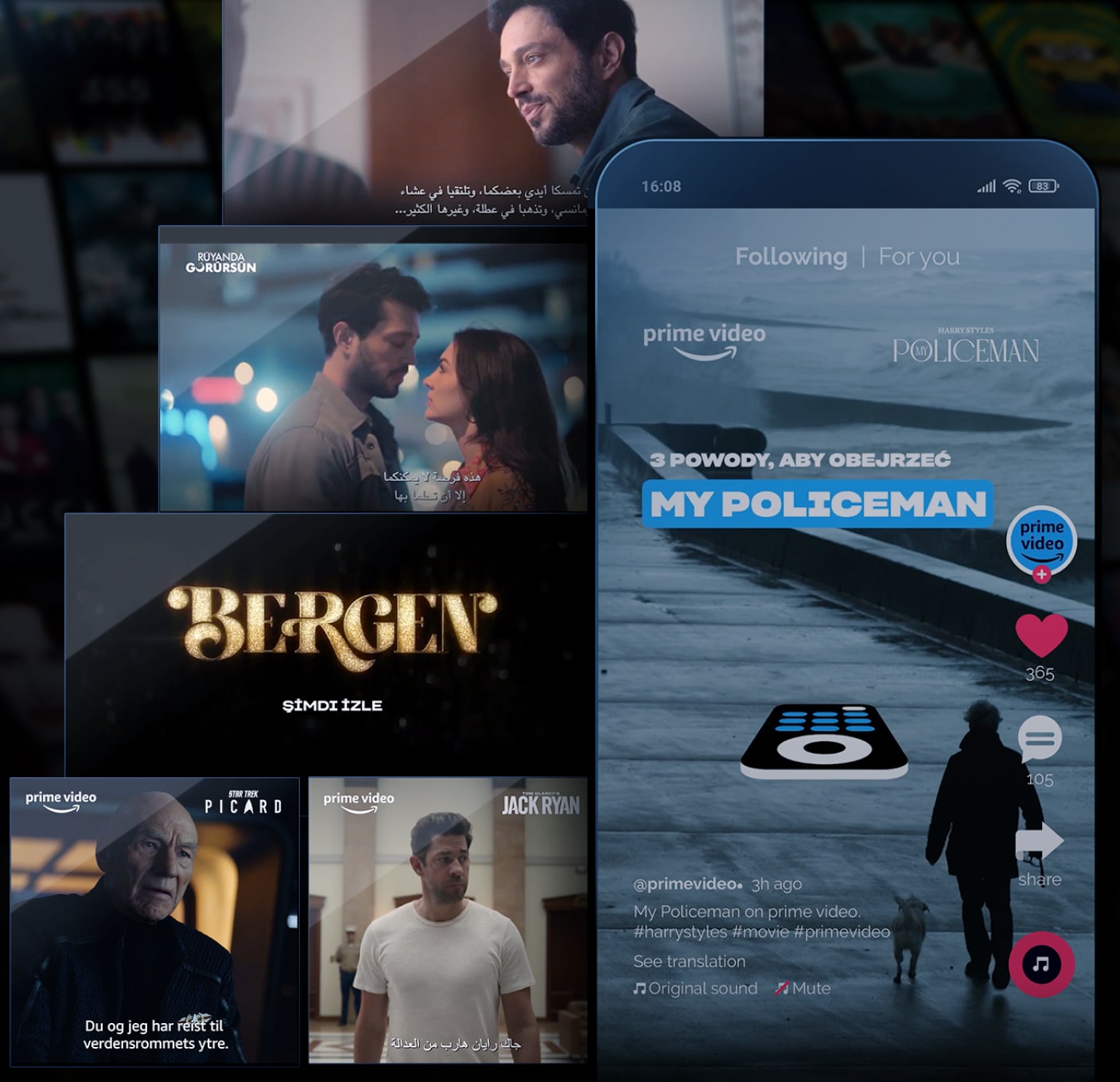Localized creative assets across YouTube, Instagram, Facebook and TikTok
